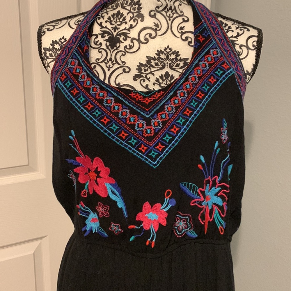 Embroidered Cotton jumper